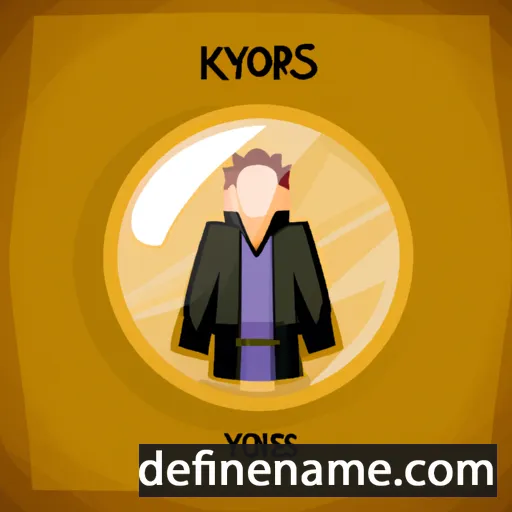 cartoon of the name Kyrios