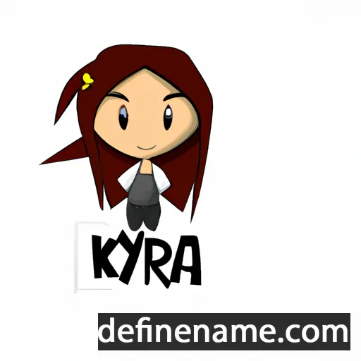 Kyrra cartoon