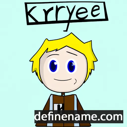 cartoon of the name Kyrre