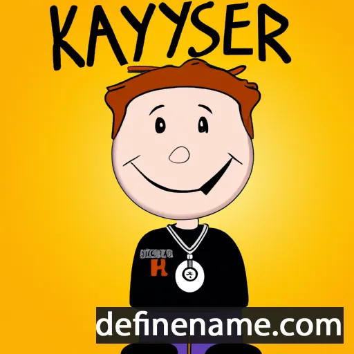 cartoon of the name Kyser