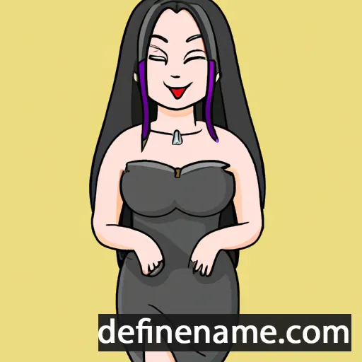 cartoon of the name Kyungri