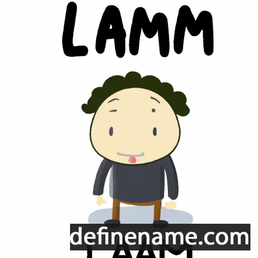 Lâm cartoon