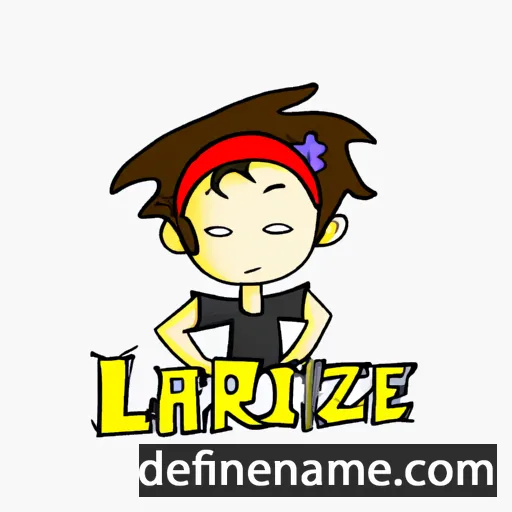 cartoon of the name Laizaire