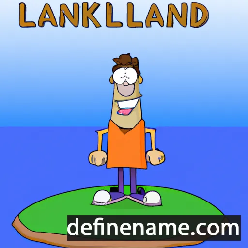 cartoon of the name Lakeland