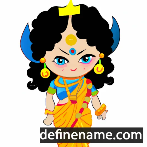 Lakshmi-Narayana cartoon