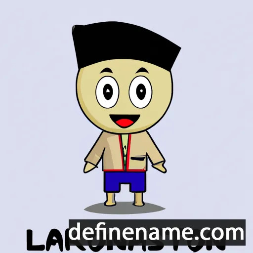 Laksono cartoon