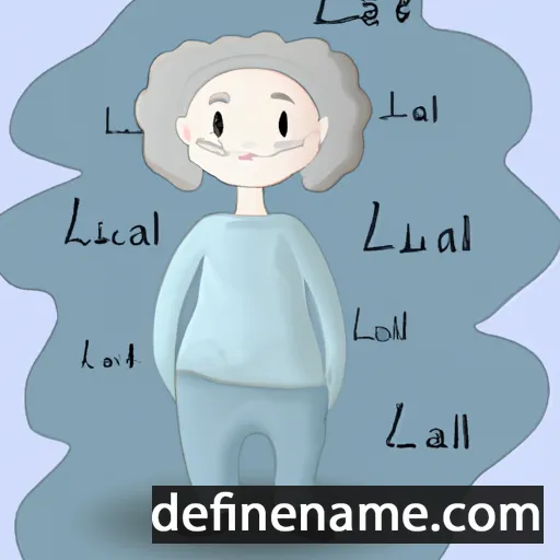 cartoon of the name Lalə