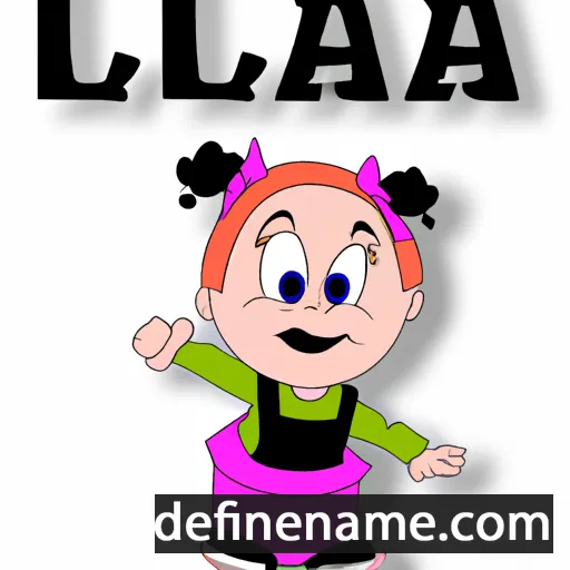 cartoon of the name Lala