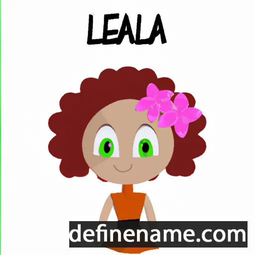 Laleia cartoon