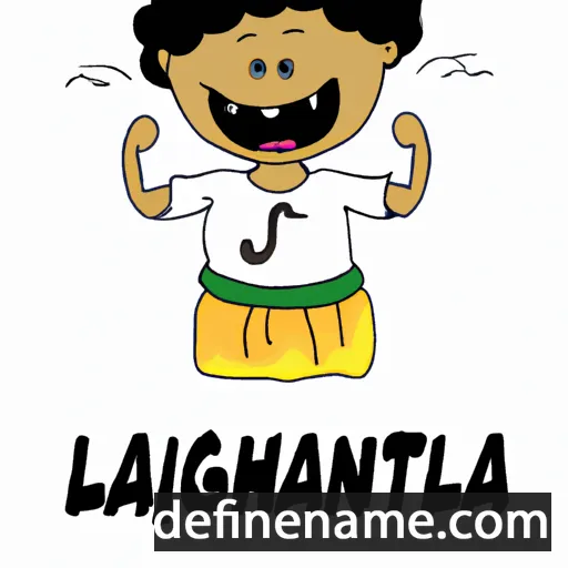 cartoon of the name Lalthathanga