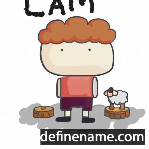 Lam cartoon