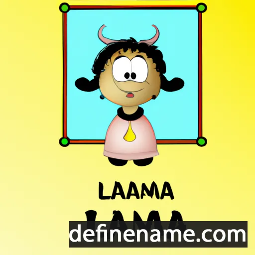 Lamanya cartoon