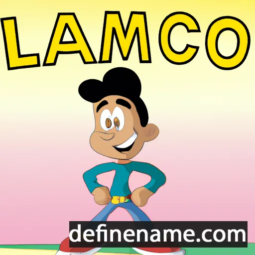 cartoon of the name Lamarco