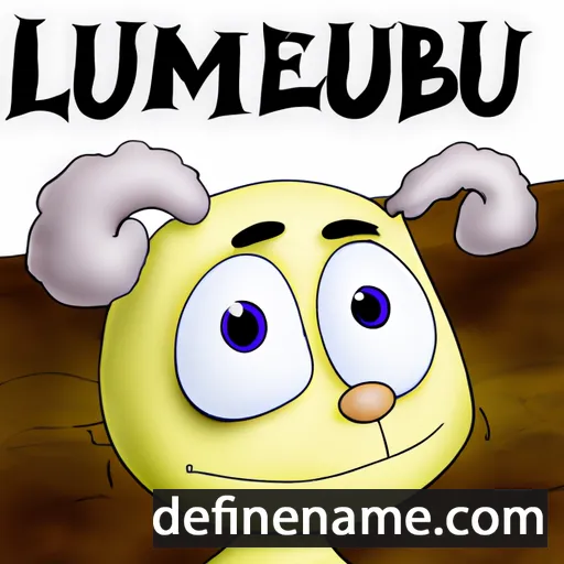 cartoon of the name Lambertu