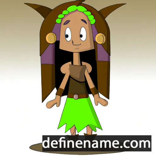 cartoon of the name Lameis