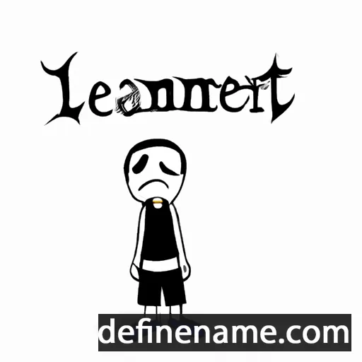 cartoon of the name Lament