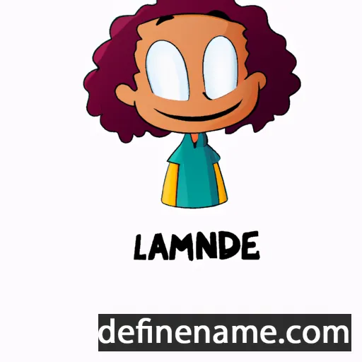 Laminde cartoon