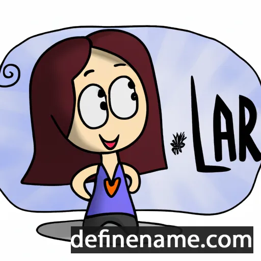 Lárá cartoon