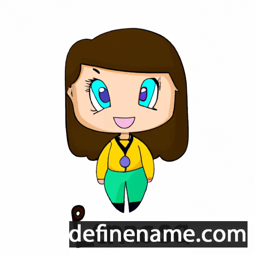 cartoon of the name Lárensína