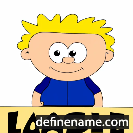 cartoon of the name Lásse