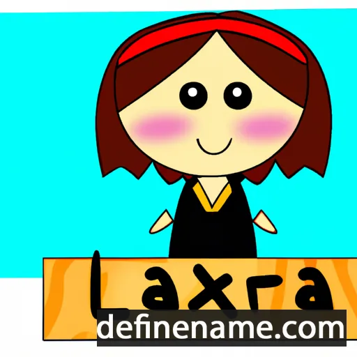 Lázara cartoon