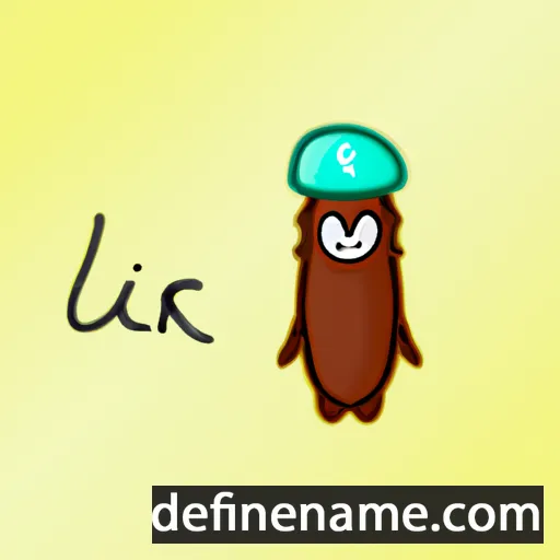 cartoon of the name Làrix