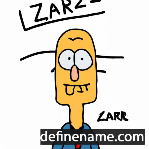 Lâzare cartoon