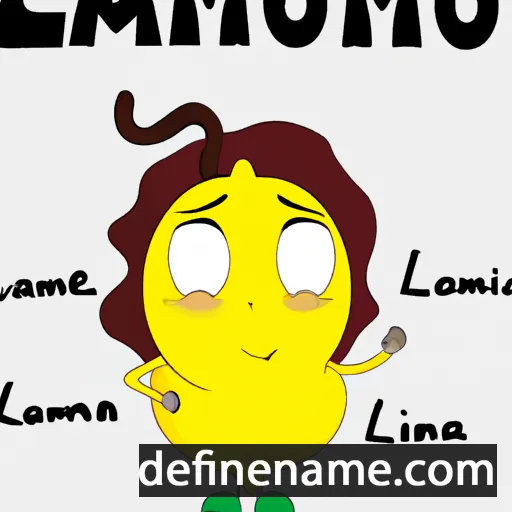 cartoon of the name Lamoni