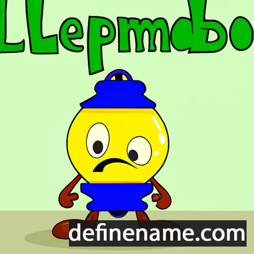 cartoon of the name Lampedo