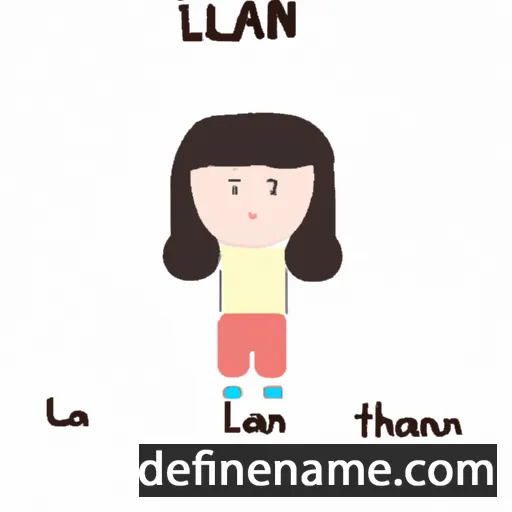 Lananh cartoon