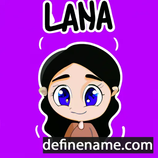 Lanaya cartoon