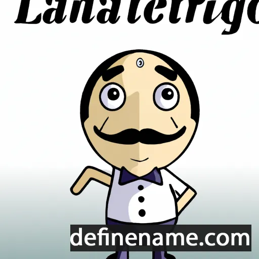 cartoon of the name Lanciotto