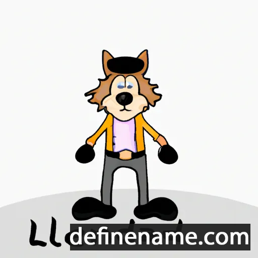 cartoon of the name Landenolf