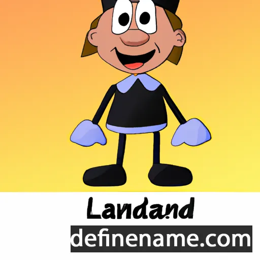 cartoon of the name Landolin