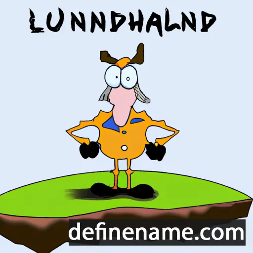 cartoon of the name Landulph