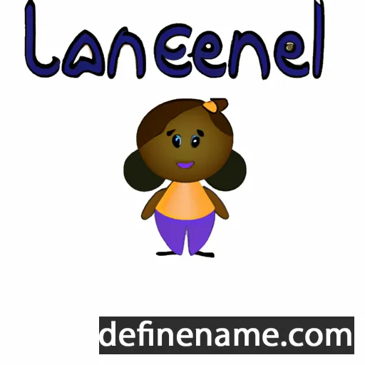 Lanelle cartoon