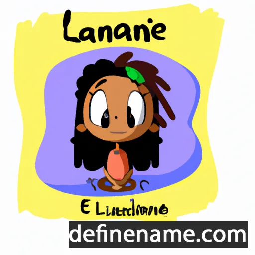 Lanimele cartoon