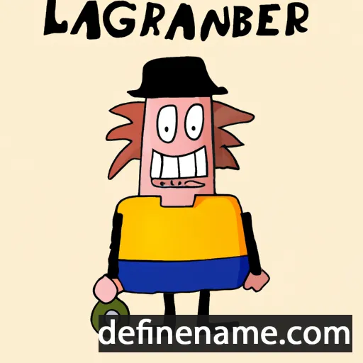 Lantberga cartoon