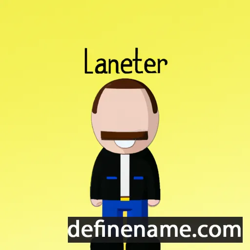 cartoon of the name Lantier