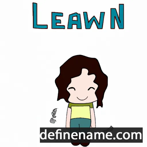 Lanwenn cartoon