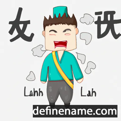 Lanzhi cartoon