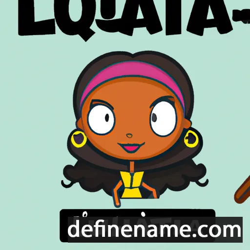 Laquita cartoon