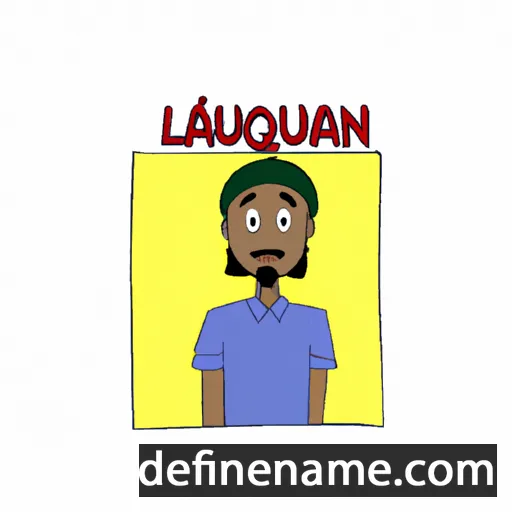 Laquon cartoon