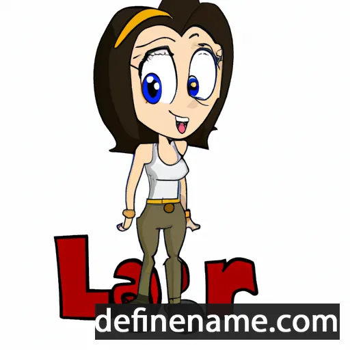 cartoon of the name Lari