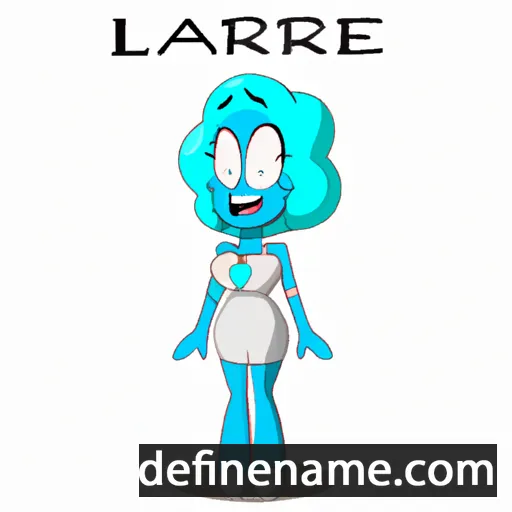 Larimar cartoon