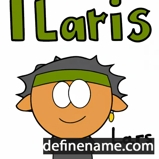 cartoon of the name Laris