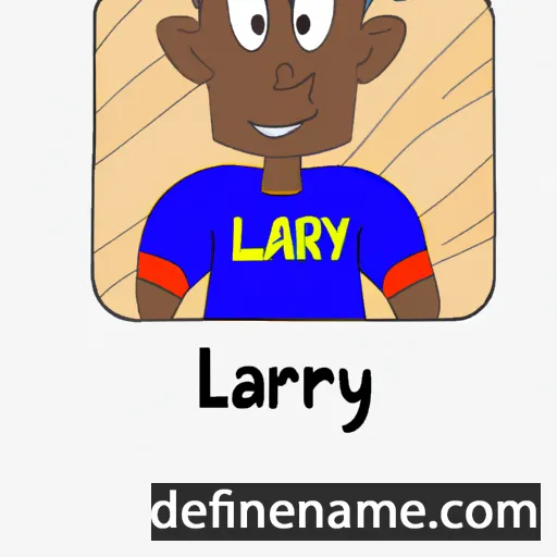 Larray cartoon