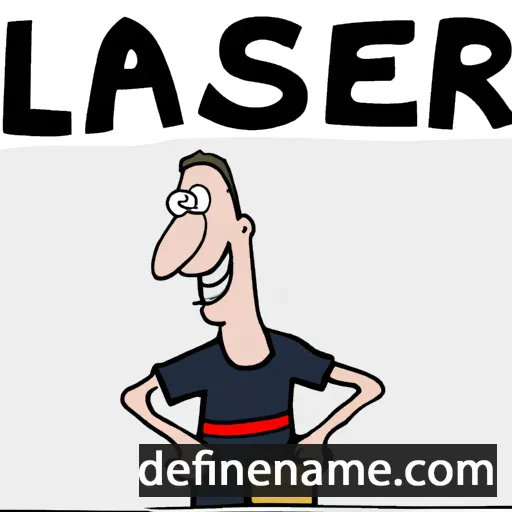 cartoon of the name Larsen