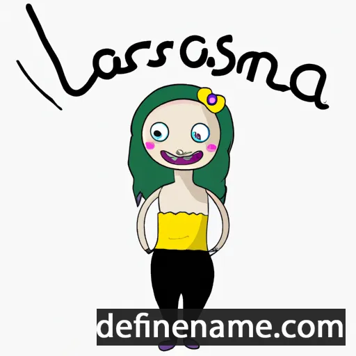 Larsina cartoon