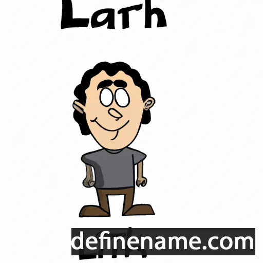 cartoon of the name Larth